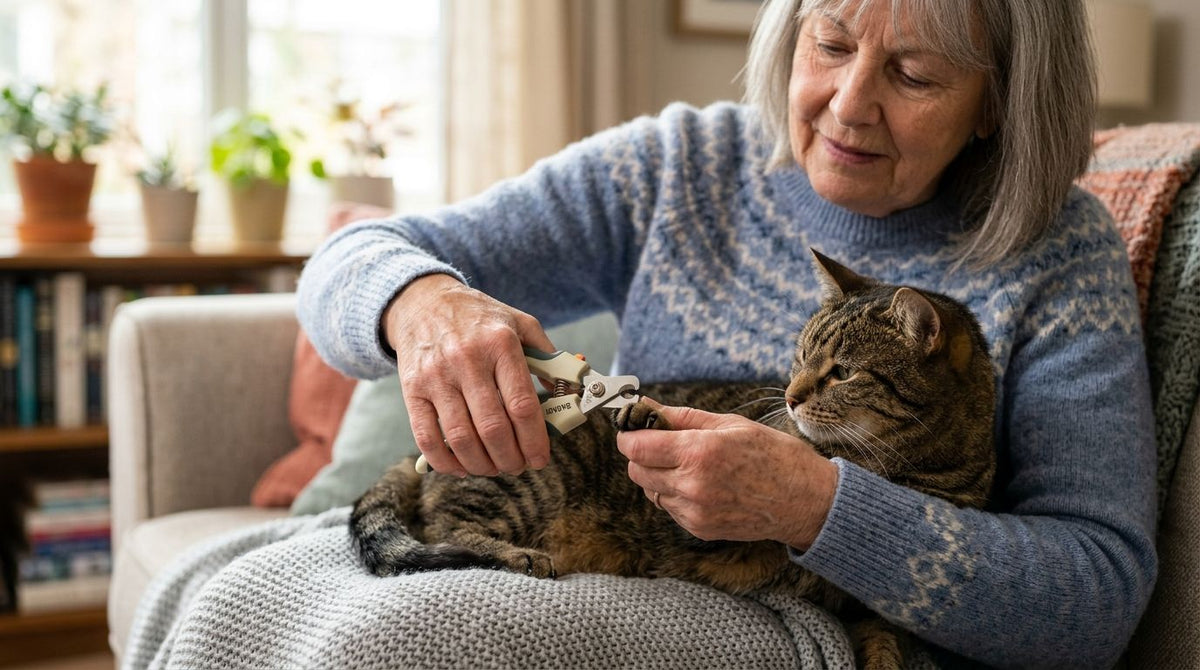 Cat nail clippers for arthritic cat owners: complete 2026 guide