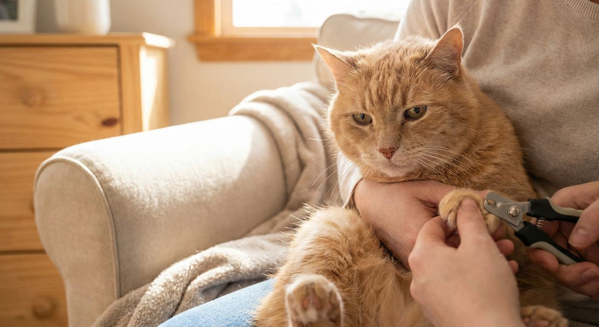 Can arthritic cats tolerate regular nail trims?