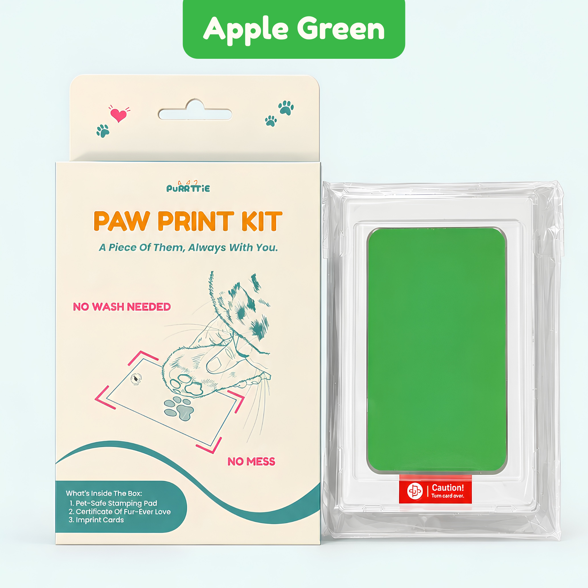 No Mess Cat Paw Print Kit