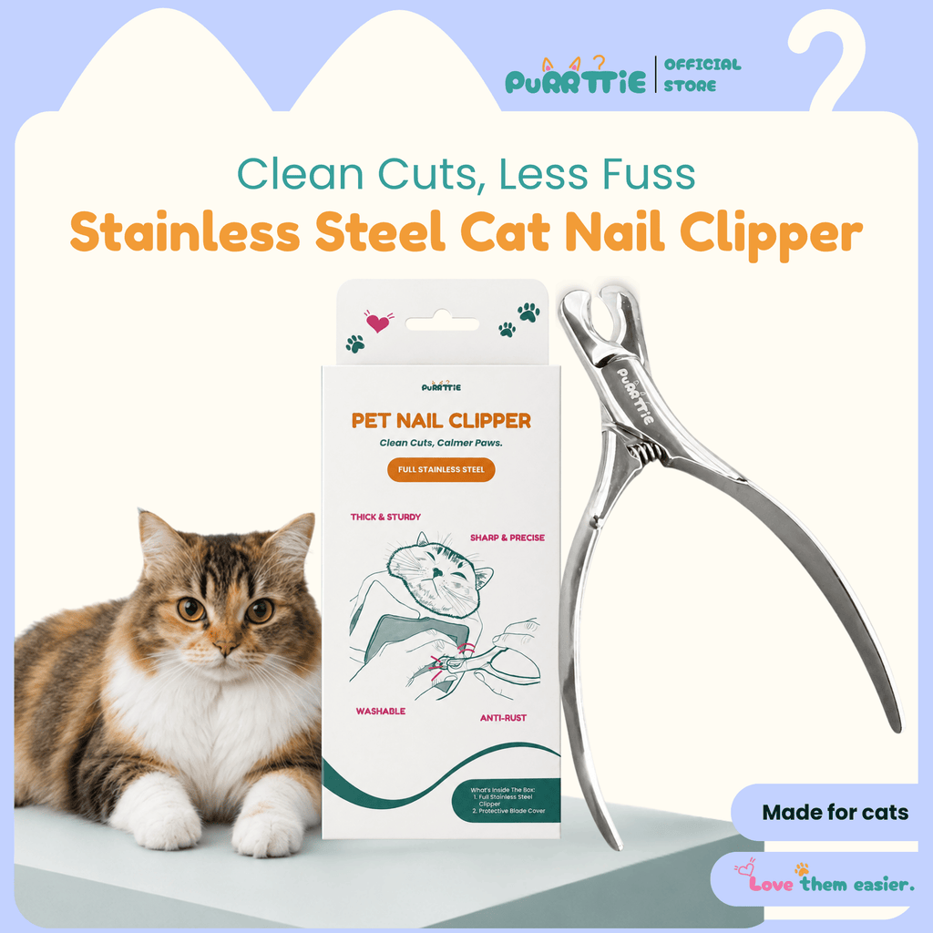 Full Stainless Steel Cat Nail Clipper