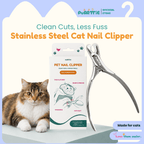 Full Stainless Steel Cat Nail Clipper