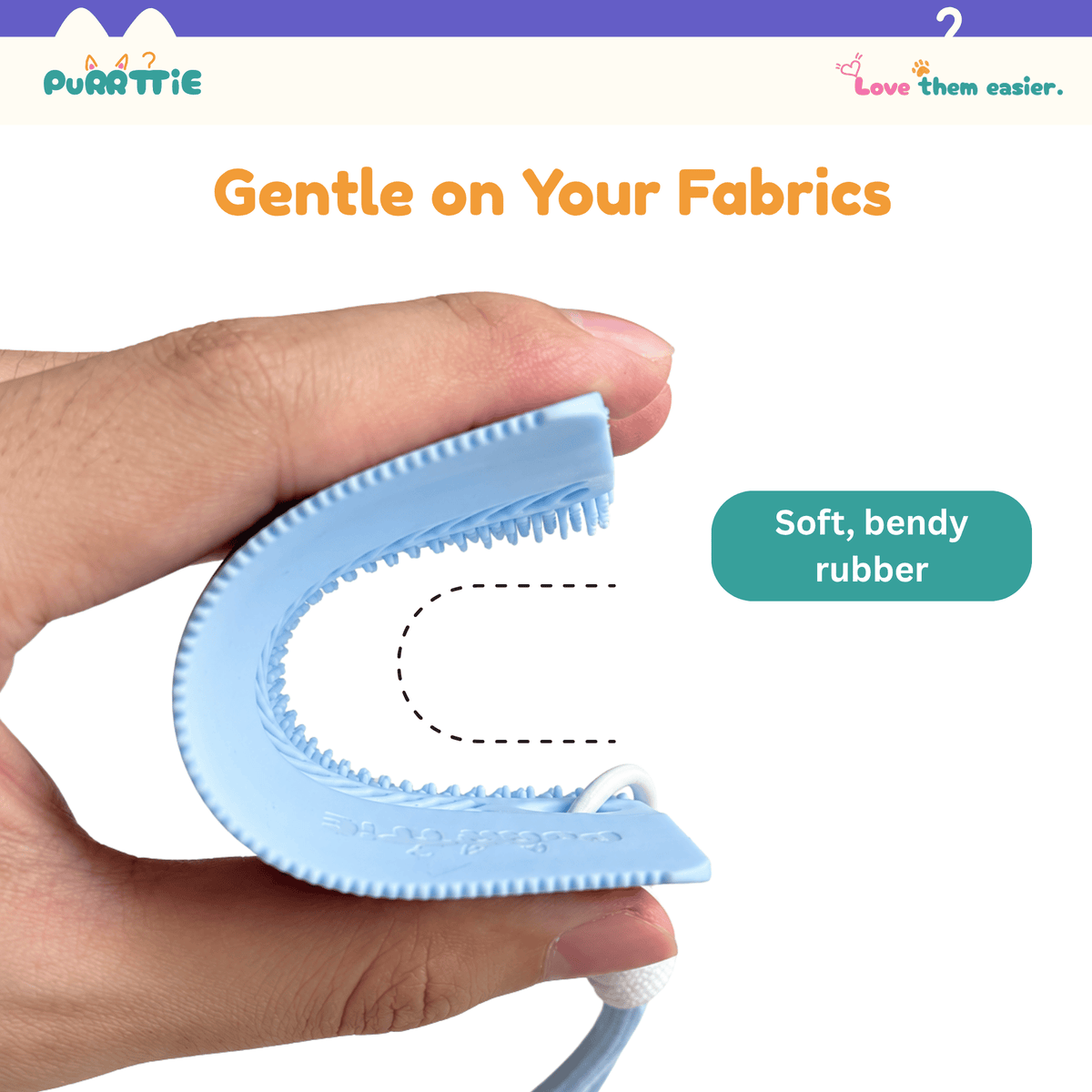 Mini Cat Hair Remover Brush