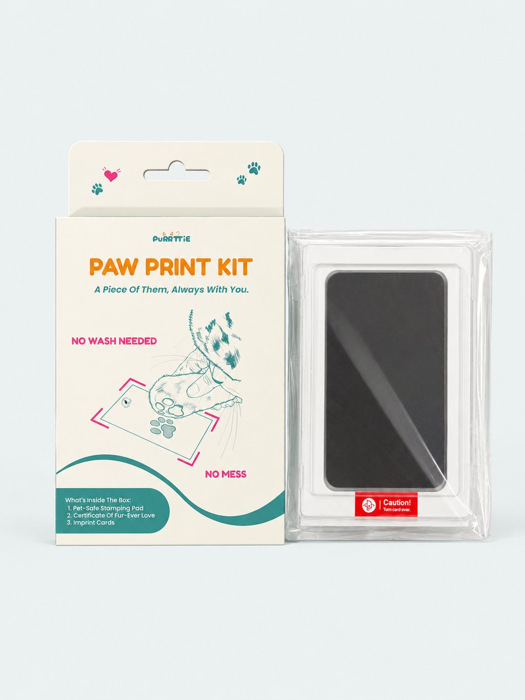 No Mess Cat Paw Print Kit